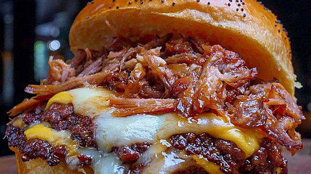 'New York', la mejor hamburguesa de delivery de España, de Temple Smash Burger (Castellón)