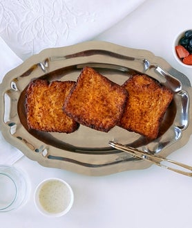 Imagen secundaria 2 - El uso de distintos panes y tops aportan diferentes matices a las torrijas