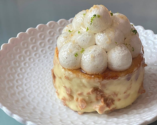 La Duquesita ha incorporado un postre con la torrija tradicional, jengibre y chocolate blanco