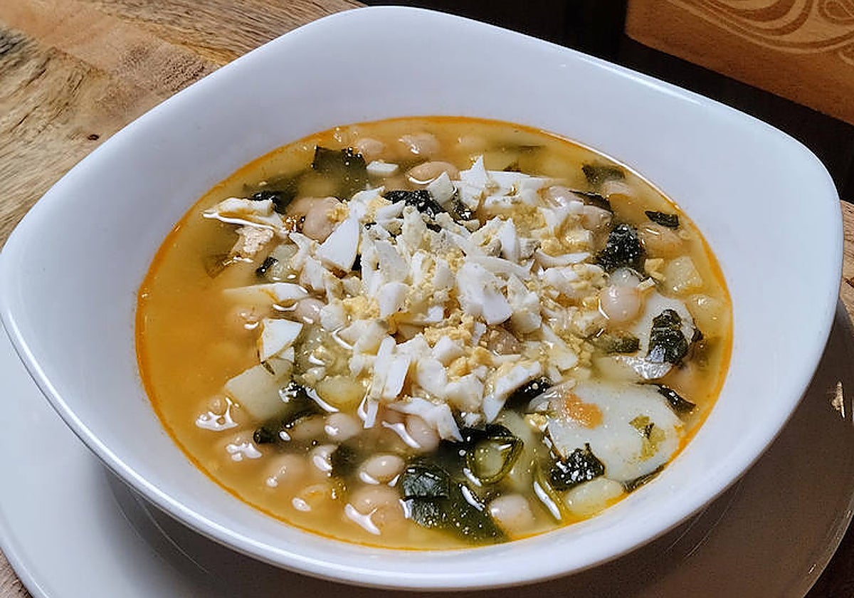 Potaje del restaurante Manolo 1934 de Madrid