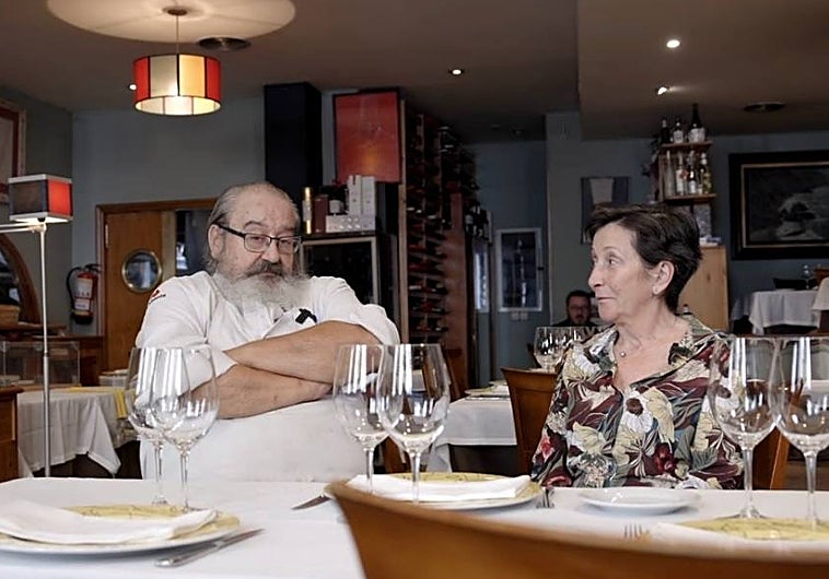 Iñaki Camba y Maite Camariños, en su restaurante Arce de Madrid