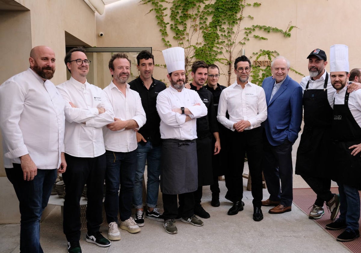 Chefs del más alto nivel fueron los encargados de elaborar la cena de celebración en Desde 1911