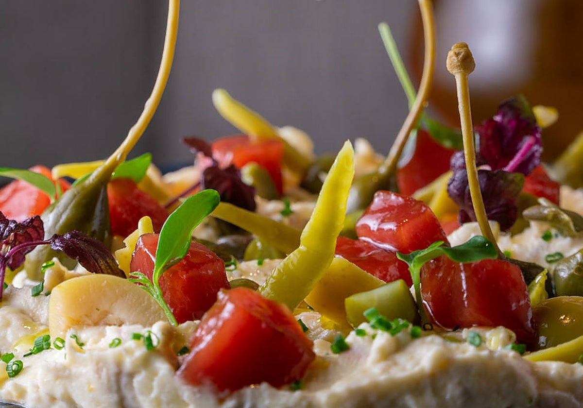 La ensaladilla de Terracotta, en la Milla de Oro de Madrid