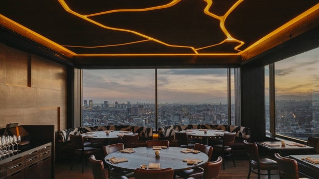 El restaurante Nobu, en las alturas del hotel del mismo nombre, en Barcelona