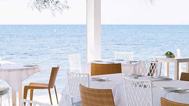 El Cranc, chiringuito situado en la playa de La Olla, cercana al pueblo de Altea