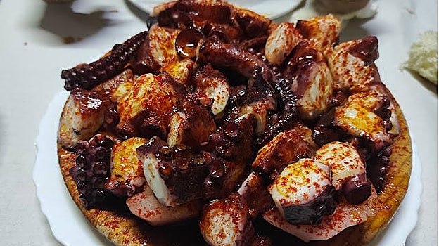 Pulpo 'a feira' de La Fragata