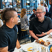 El restaurante de Madrid que ha visitado Tim Cook junto a Dabiz Muñoz
