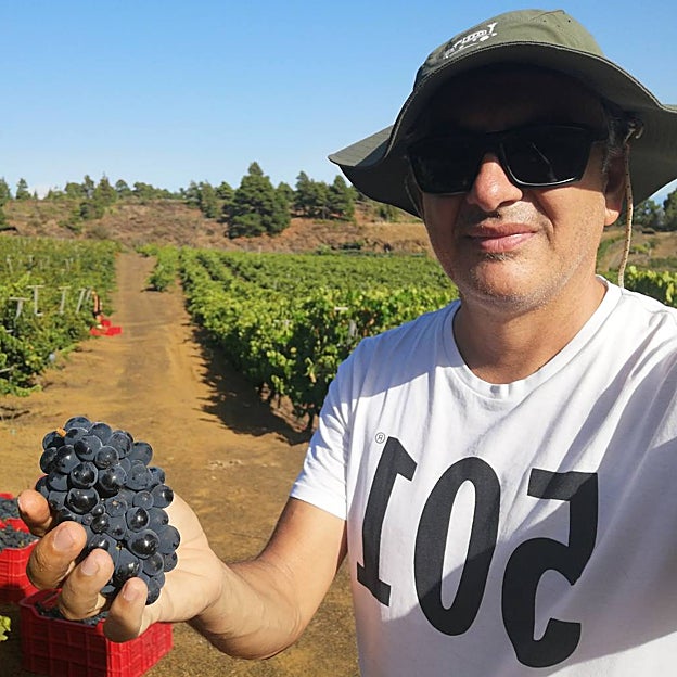 Pablo López, enólogo de Bodegas El Sitio