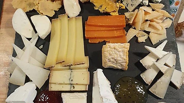 Tabla de quesos en Quesomentero.