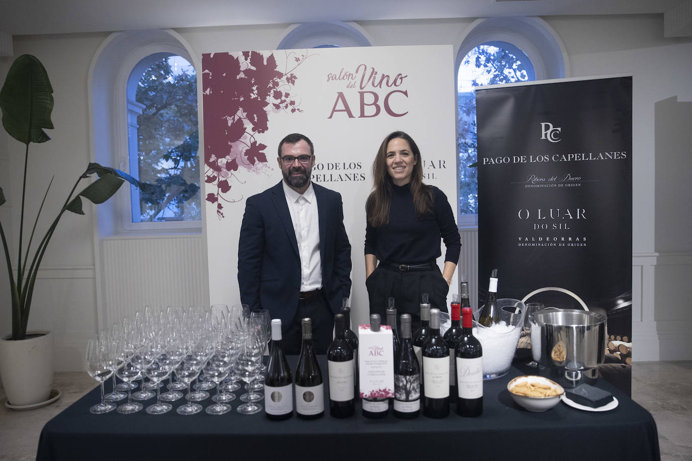 IX Salón del Vino de ABC realizado en el Centro Comercial ABC Serrano, en Madrid, y patrocinado por García Baquero