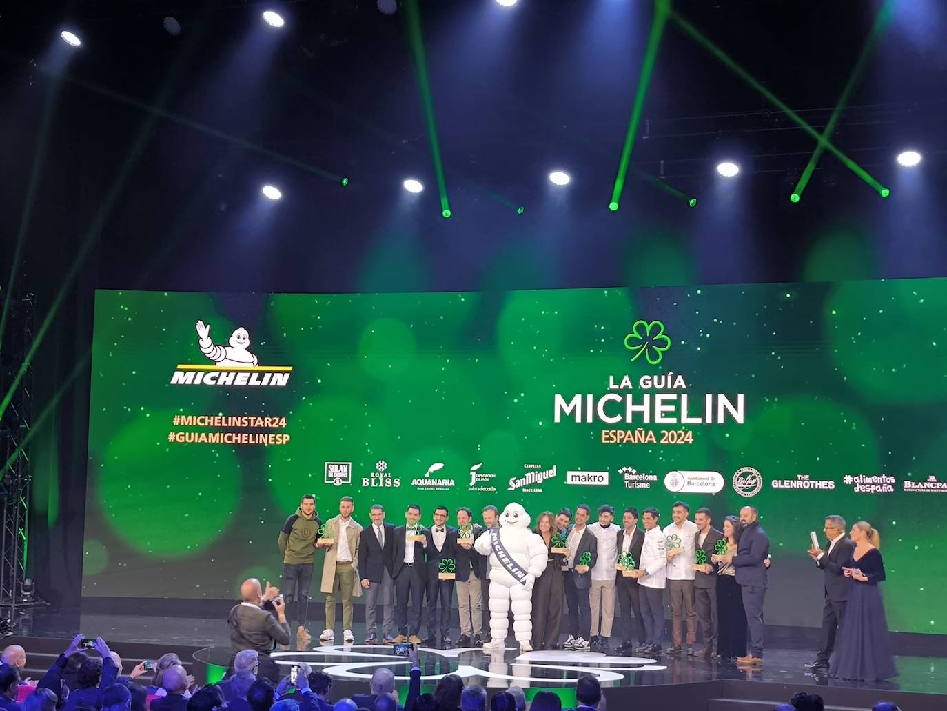 Doce restaurantes españoles reciben la Estrella Verde de la Guía Michelin 2024