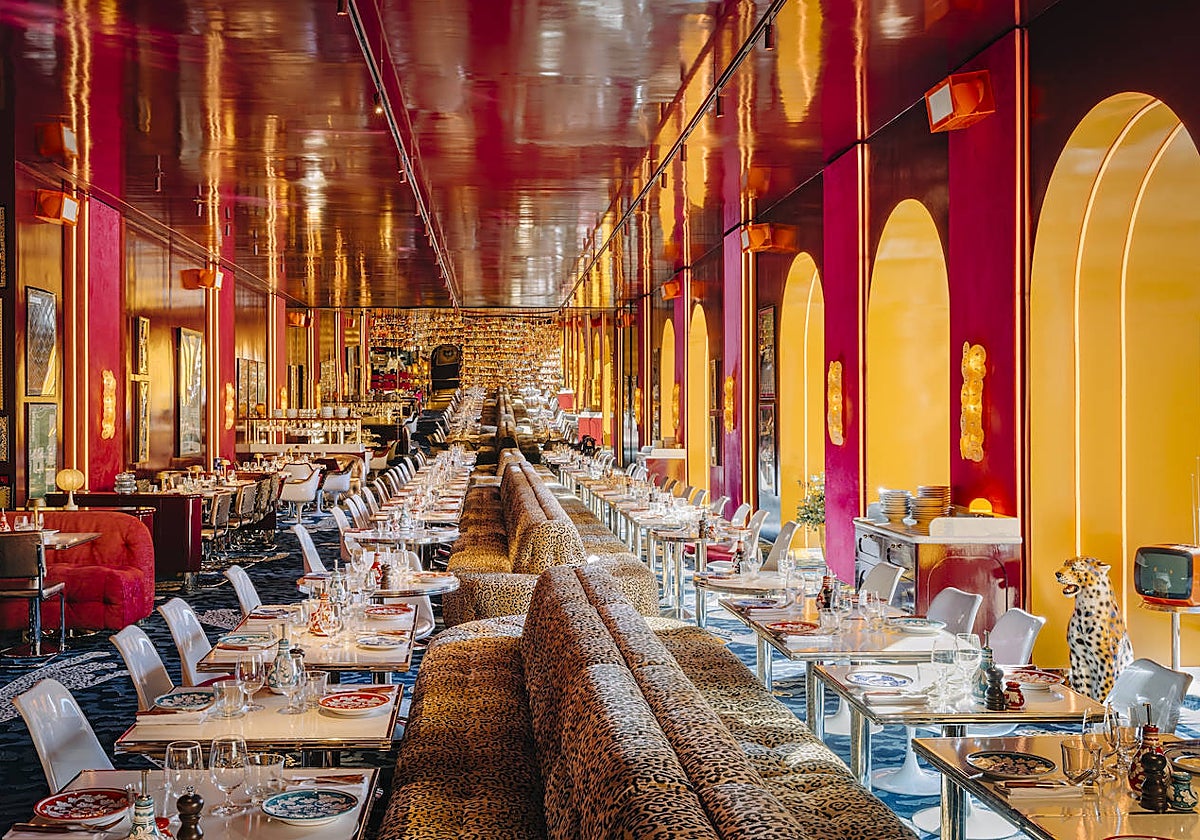 La planta superior del nuevo restaurante madrileño Circolo Popolare