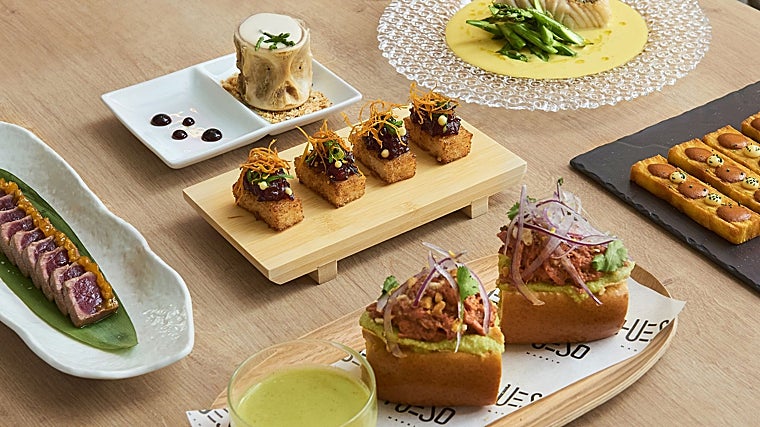 Hueso, cocina fusión cerca de Cibeles