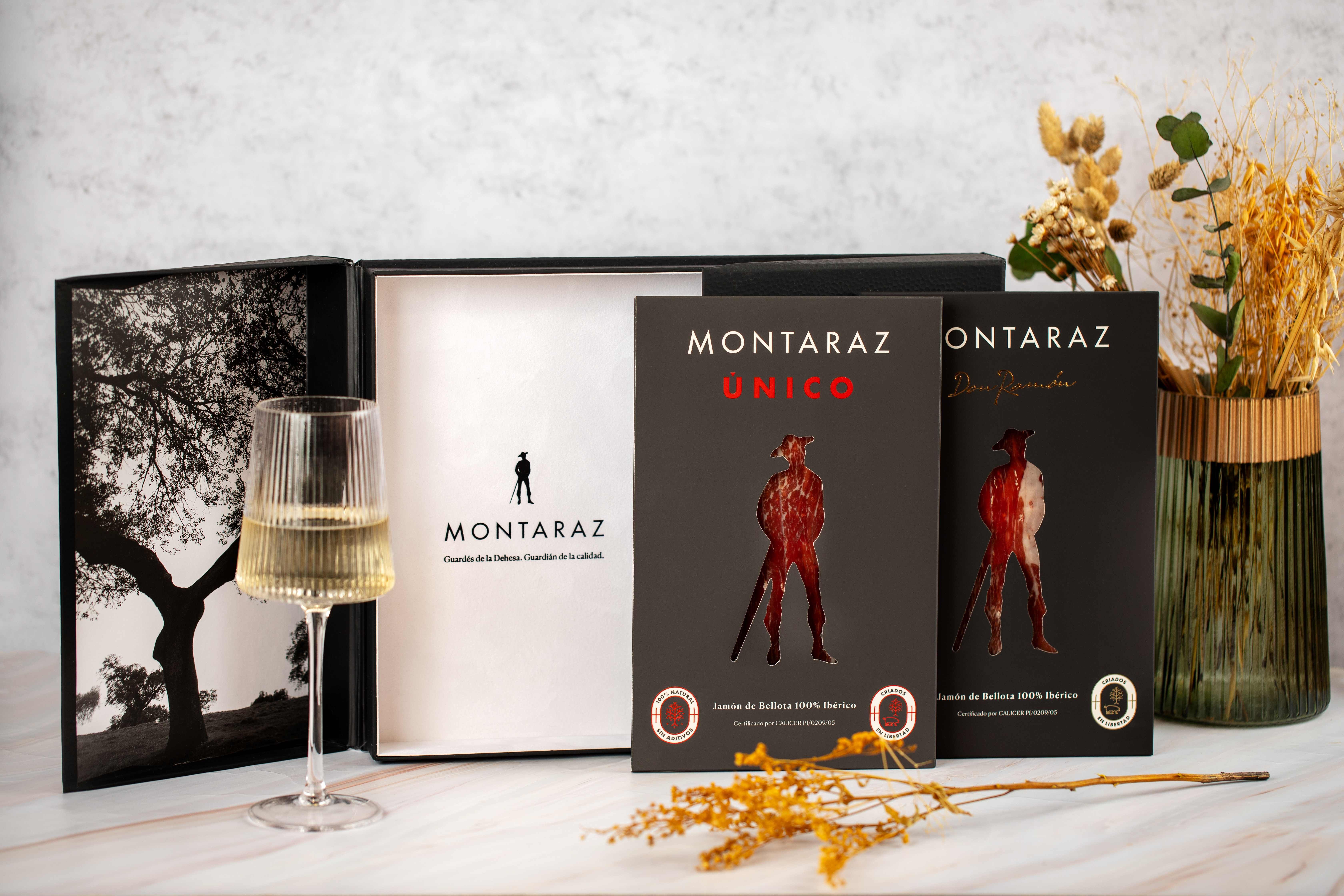 Montaraz propone sorprender a las madres más sibaritas con su estuche Montaraz Edición Limitada, con ocho sobres de jamón de bellota 100% ibérico: cuatro de 'Montaraz Don Ramón' y cuatro de 'Montaraz Único'. Jamón cortado a cuchillo y envasado al vacío –100 gr. cada uno– listos para abrir y comer. Más información, aquí.  Más información, aquí .
