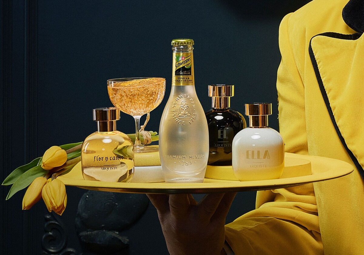 Cabrera ha desarrollado tres nuevos cócteles inspirados en perfumes de lujo