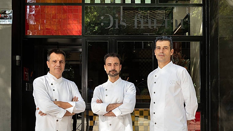 El trío de Disfrutar