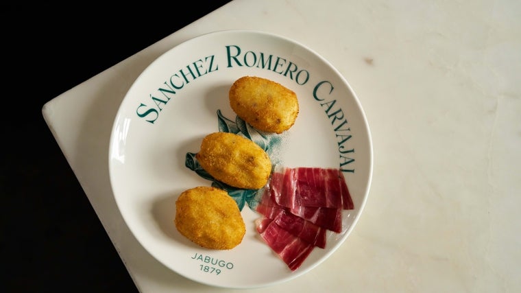 &#039;La Mejor Croqueta de España&#039; de jamón Sánchez Romero Carvajal se abre paso en Madrid