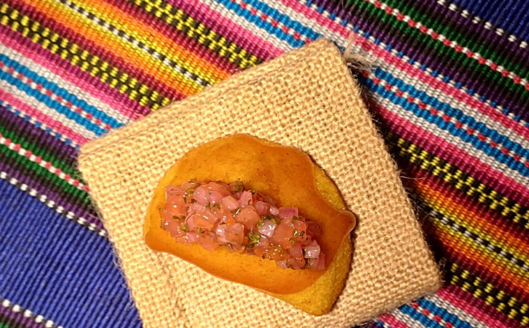 Imagen principal - Algunos de los platos del menú degustación de Sol Post