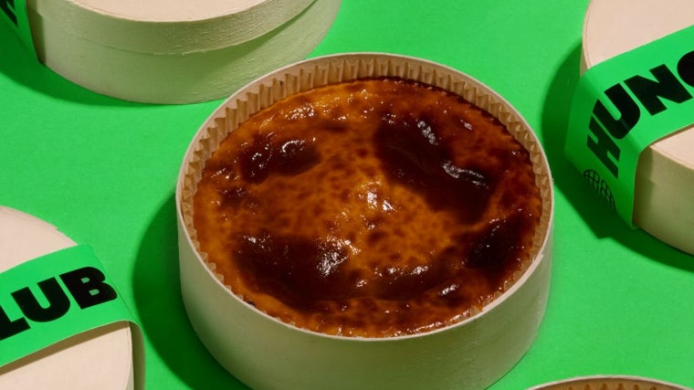 Tarta de queso de la Pedroche en el nuevo Hungry Club del aeropuerto de Barajas de Madrid