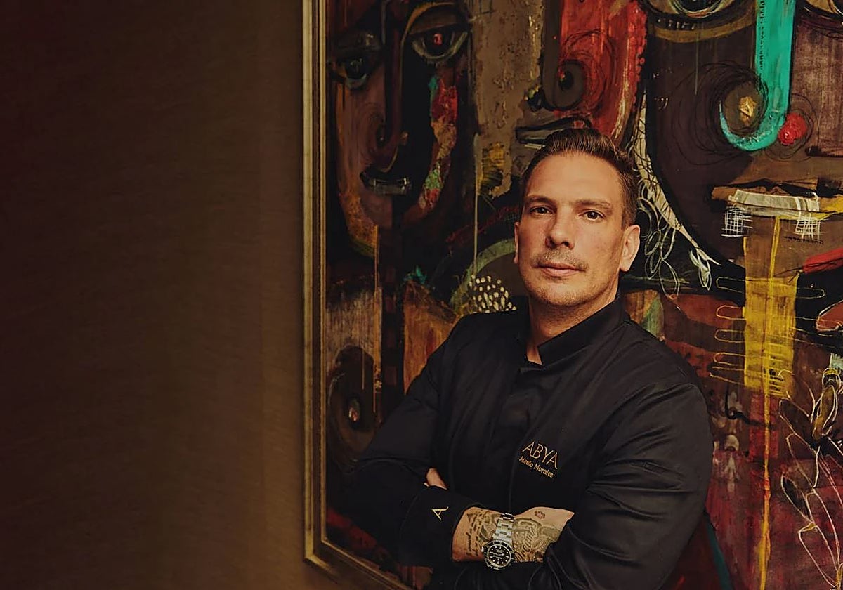 El chef madrileño Aurelio Morales