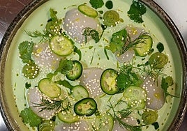 Krudo Raw Bar , la nueva barra de moda del Mercado de Vallehermoso