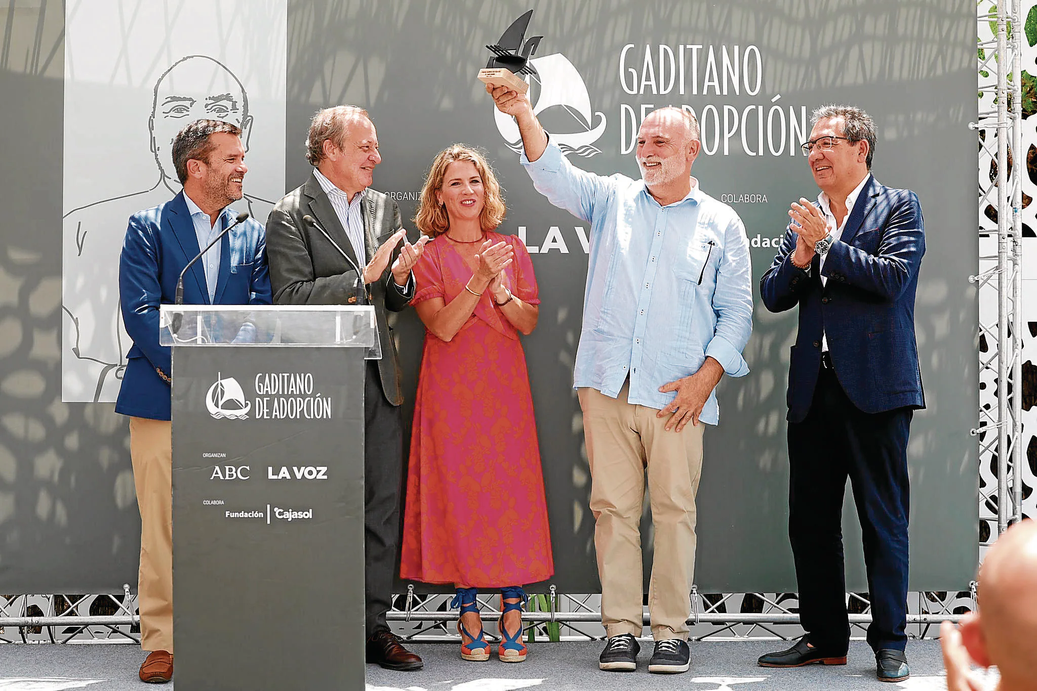 José Andrés recibe el premio de 'Gaditano de Adopción'