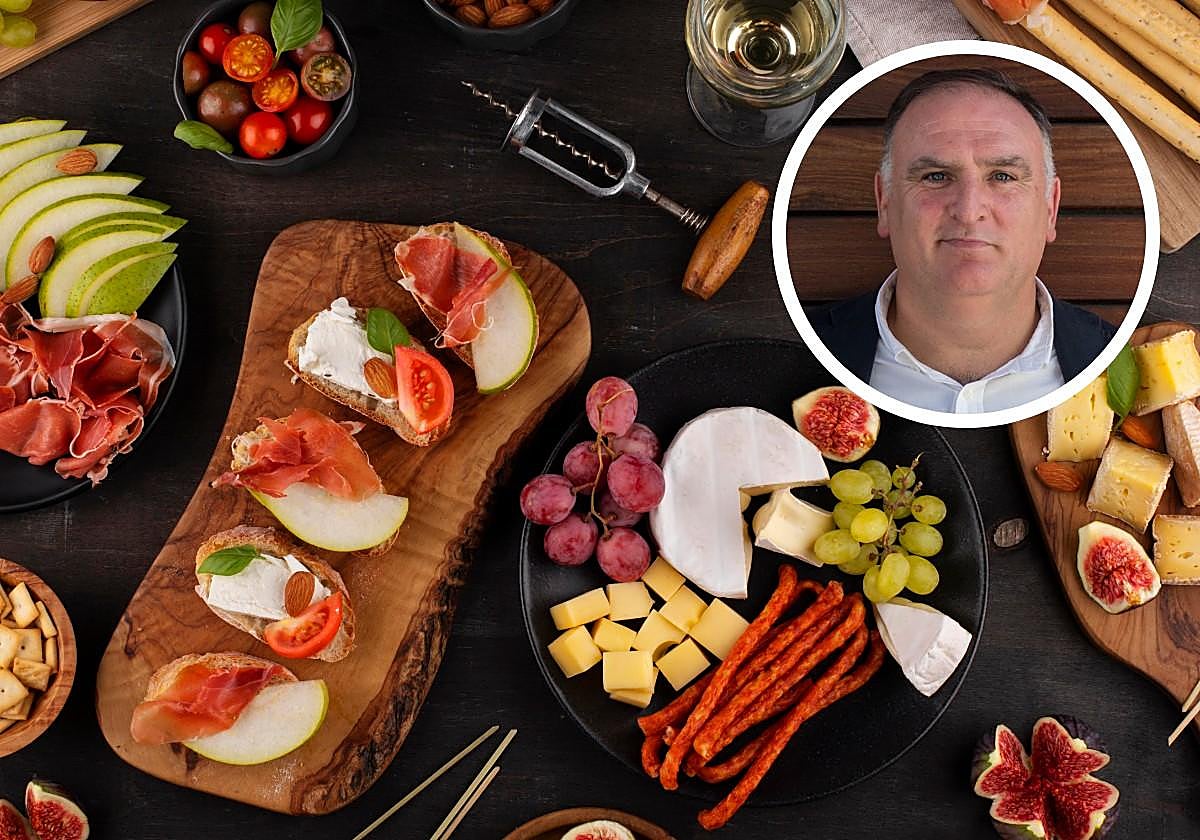 Este es el aperitivo favorito del chef José Andrés: tiene solo dos ingredientes y se prepara en 5 minutos