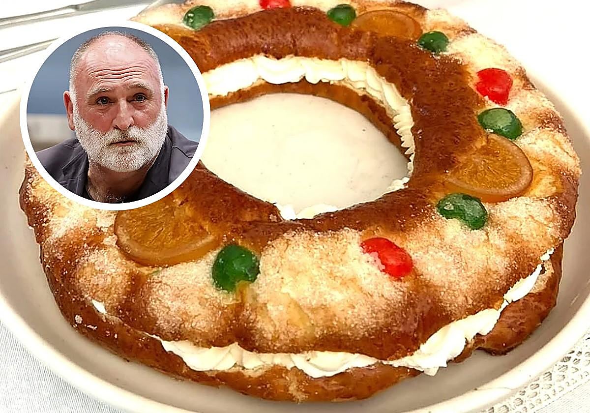 El chef José Andrés explica cómo hacer el Roscón de Reyes para que quede delicioso: pasos e ingredientes