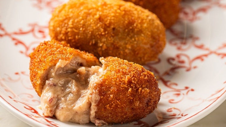 Croqueta de El Jardín del Palacio de los Duques en Madrid