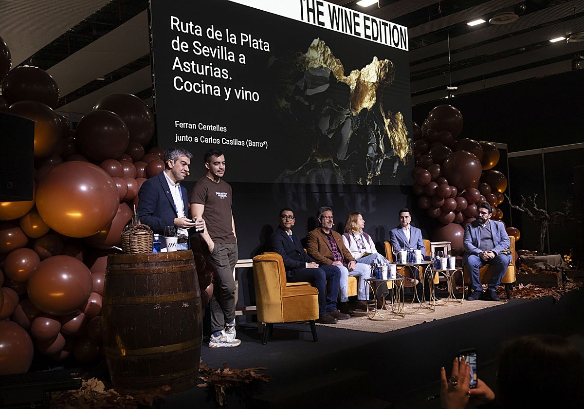 Ferran Centelles durante una ponencia en la pasada edición The Wine Edition-Wines Fron Spain