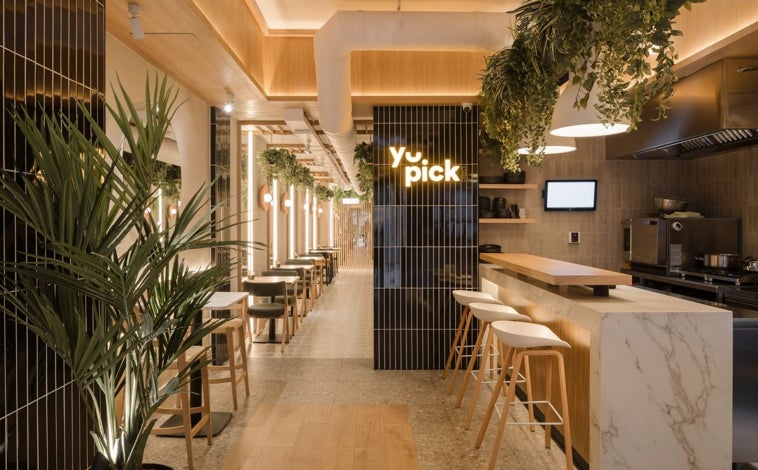 Imagen principal - YuPick, cafetería y restaurante en Madrid