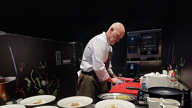 Willy Moya, chef de Poncio, ha representado al equipo español en la Copa Jerez 2025