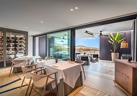 Cráter : el restaurante en el que te puedes comer las ocho islas de Canarias