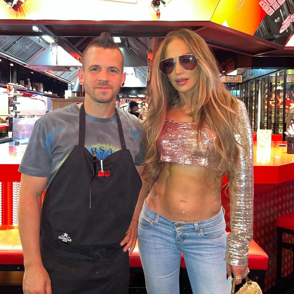 El restaurante de Madrid en el que ha cenado Jennifer López durante su paso por la ciudad