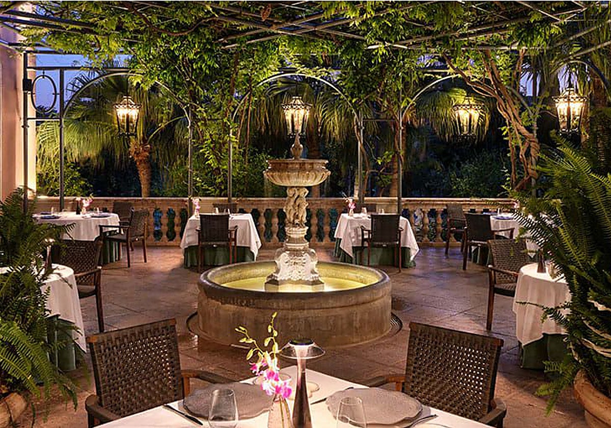 La Veranda, en Anantara Villa Padierna.