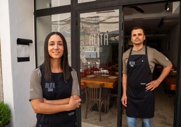 Alita (39,95 euros): la cocina sin ataduras de Álvaro y Tatiana en el Soho malagueño