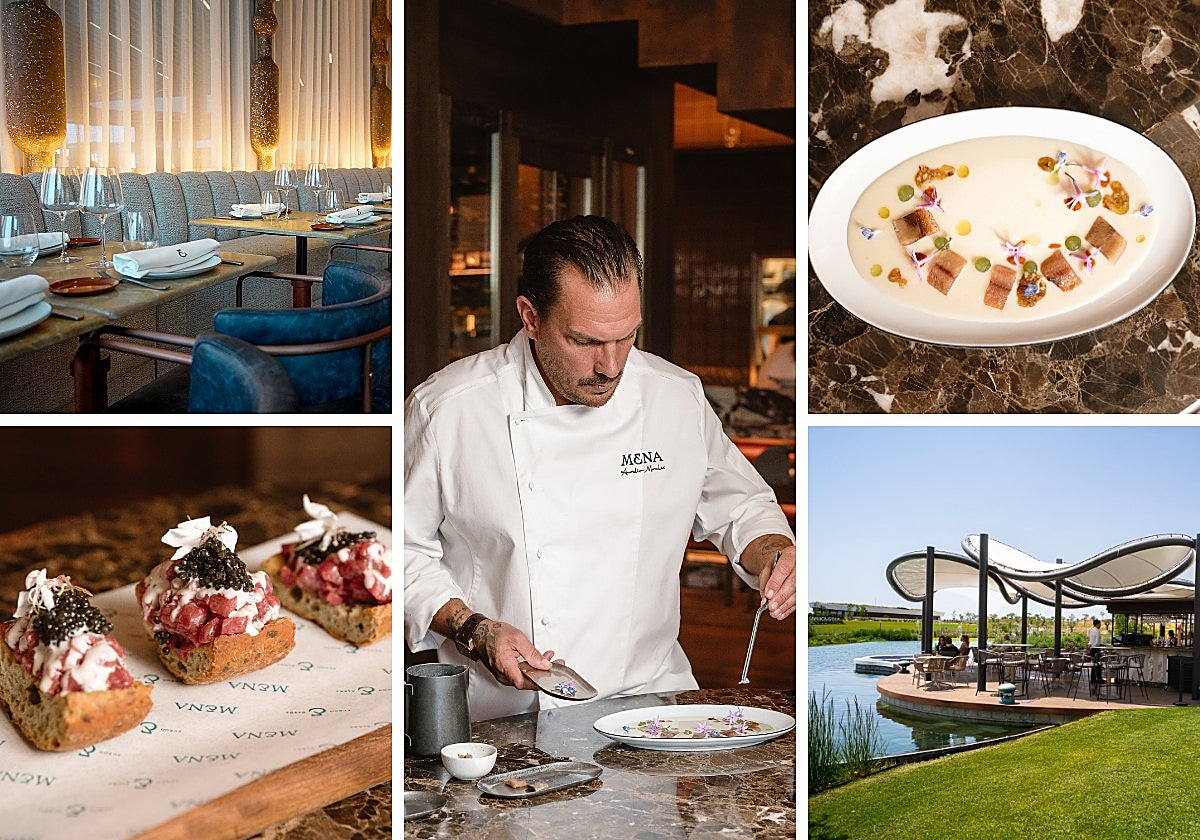 Aurelio Morales firma la nueva carta de Mena, en Pozuelo