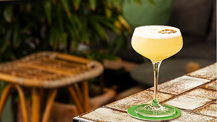 Cóctel de la terraza del hotel Pulitzer Barcelona, que participa de este ciclo