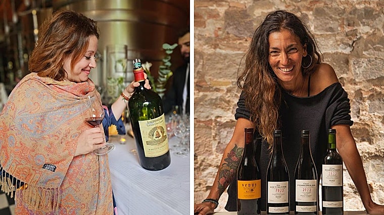 Almudena Alberca (izquierda) y Sara Pérez (derecha) recibirán el Gueridón de Oro