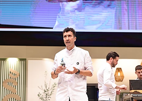 Imagen secundaria 1 - Los chefs de Disfrutar, Eneko Atxa y Benito Gómez en San Sebastián Gastronomika 2025