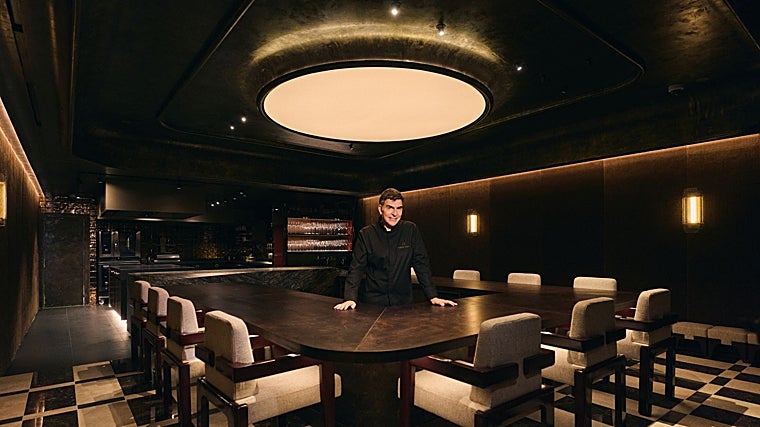 Ramon Freixa en su gastronómico solo para diez Atelier