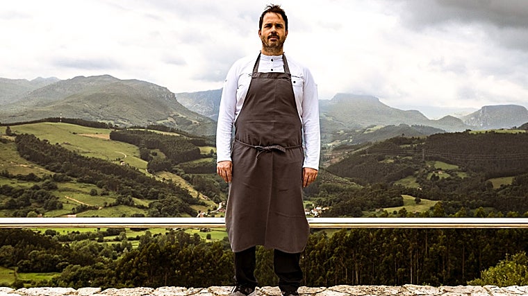Nacho Solana en la terraza de Pico Velasco