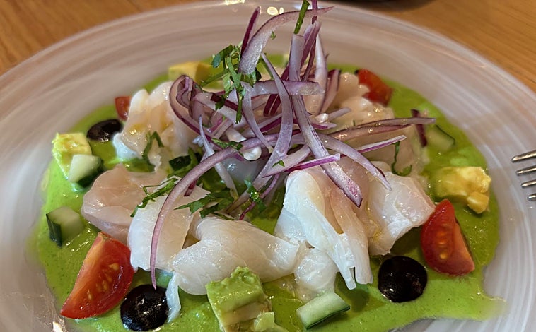 Main photo - Aguachil verde, zarandada, and tuna toast, from El Baguio