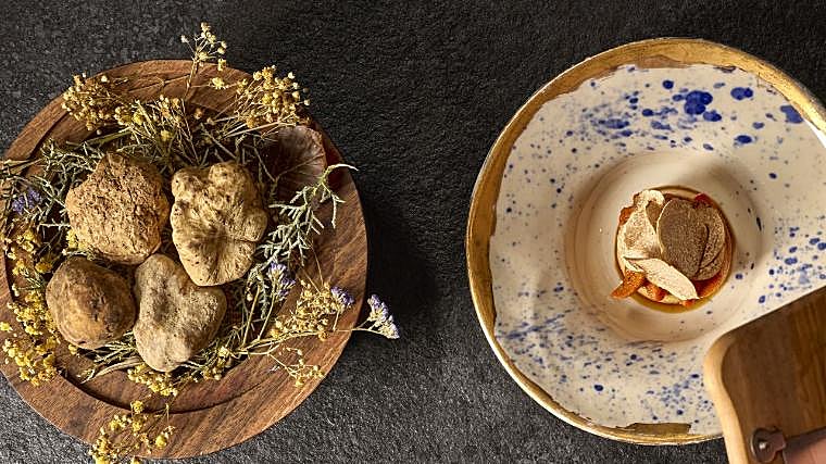 Uso de la trufa blanca en gastronomía