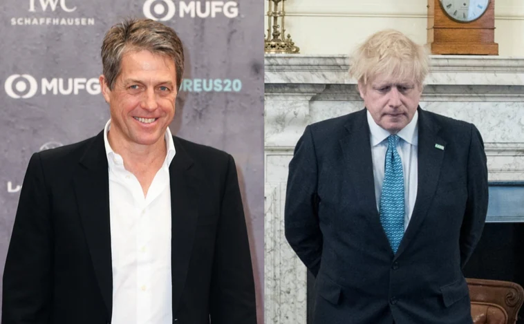 La broma de Hugh Grant para humillar a Boris Johnson