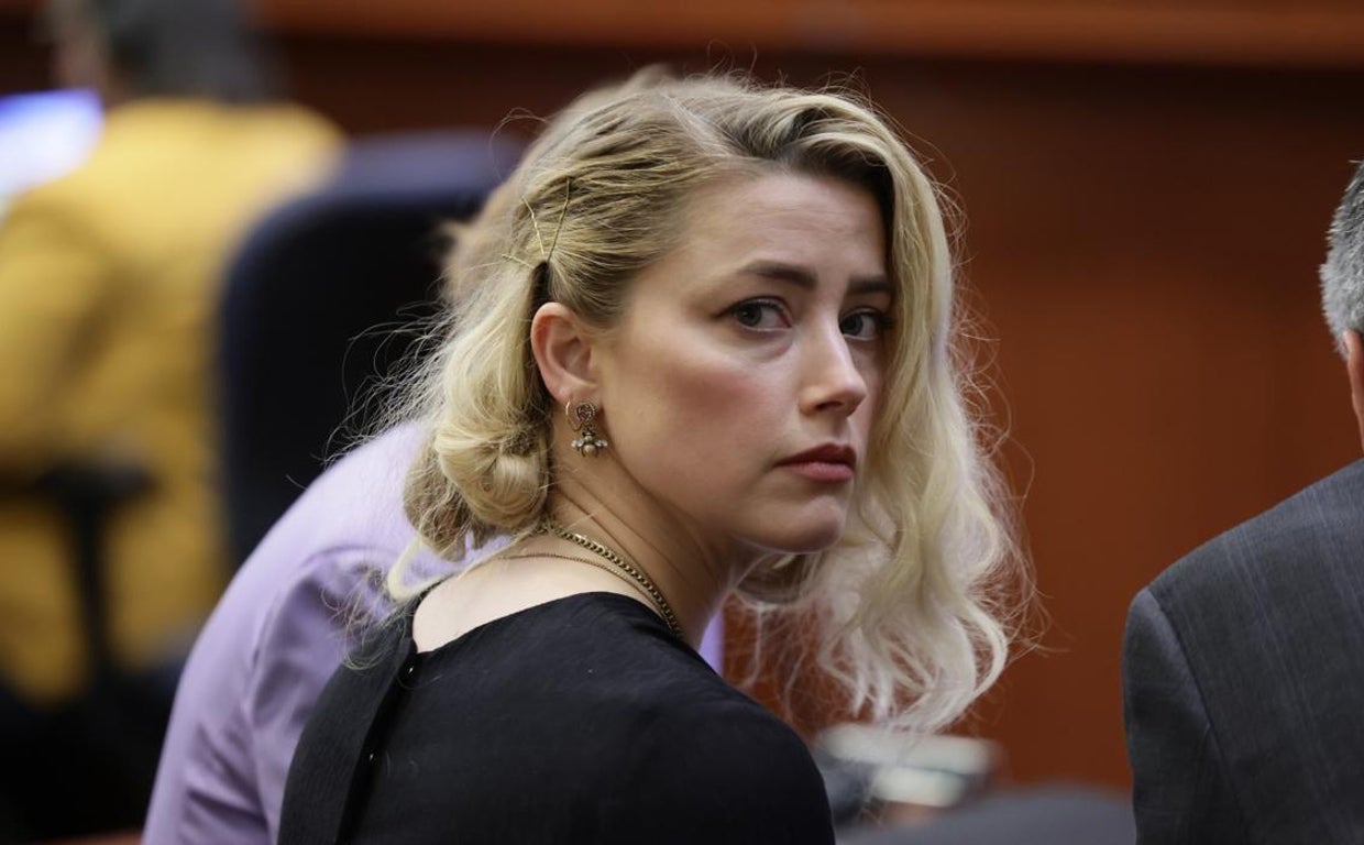 Amber Heard, durante su juicio contra Johnny Depp