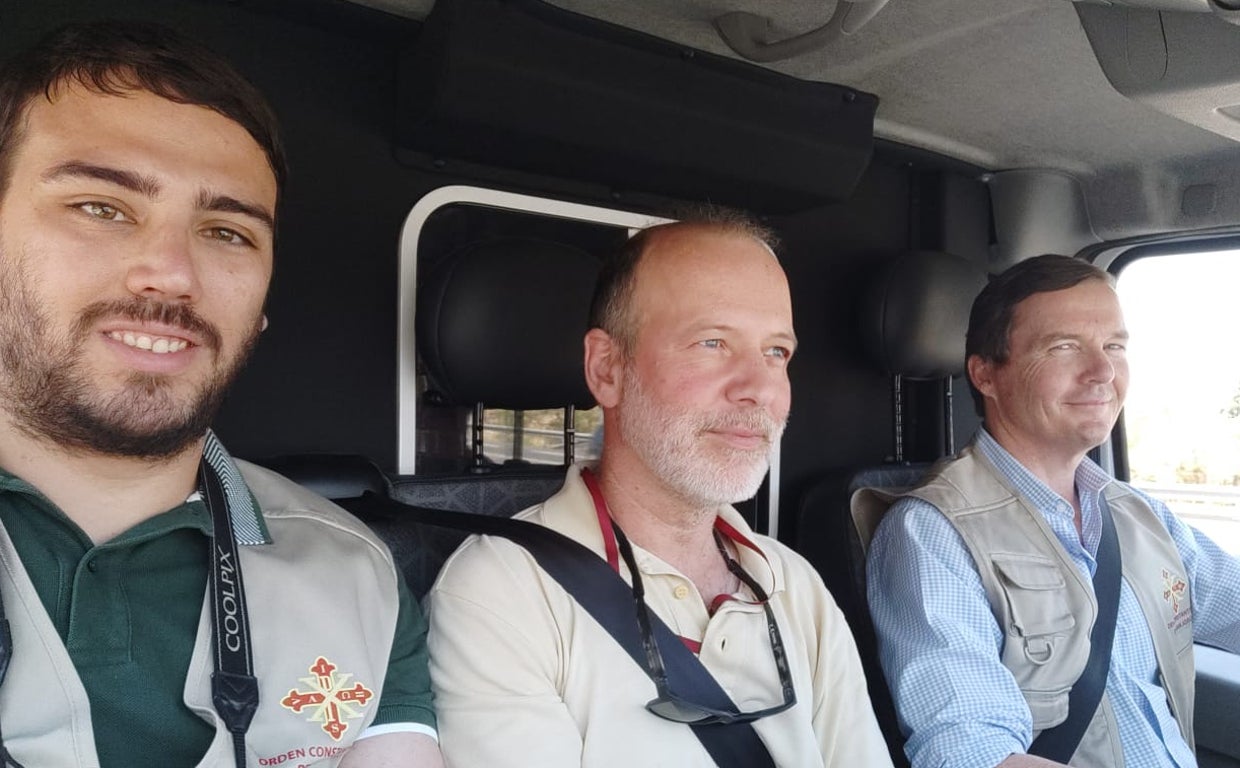 Alejandro Ferrer Dalmau, Álvaro Zuleta de Reales Ansaldo y don Pedro de Borbón Dos Sicilias