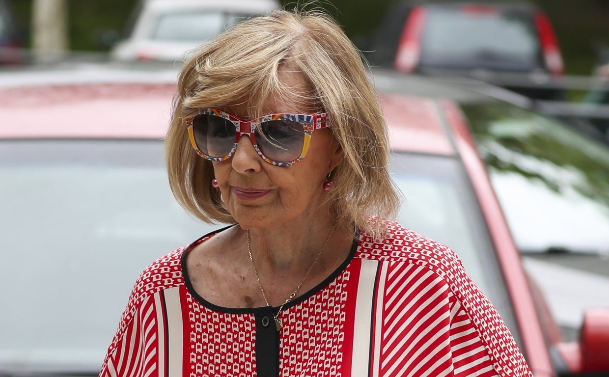 María Teresa Campos en Madrid