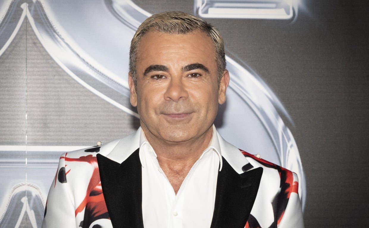 Jorge Javier Vázquez en el photocall de 'Sálvame Fashion Week'