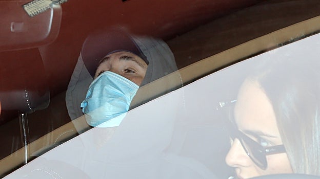 Kiko Rivera a la salida del hospital